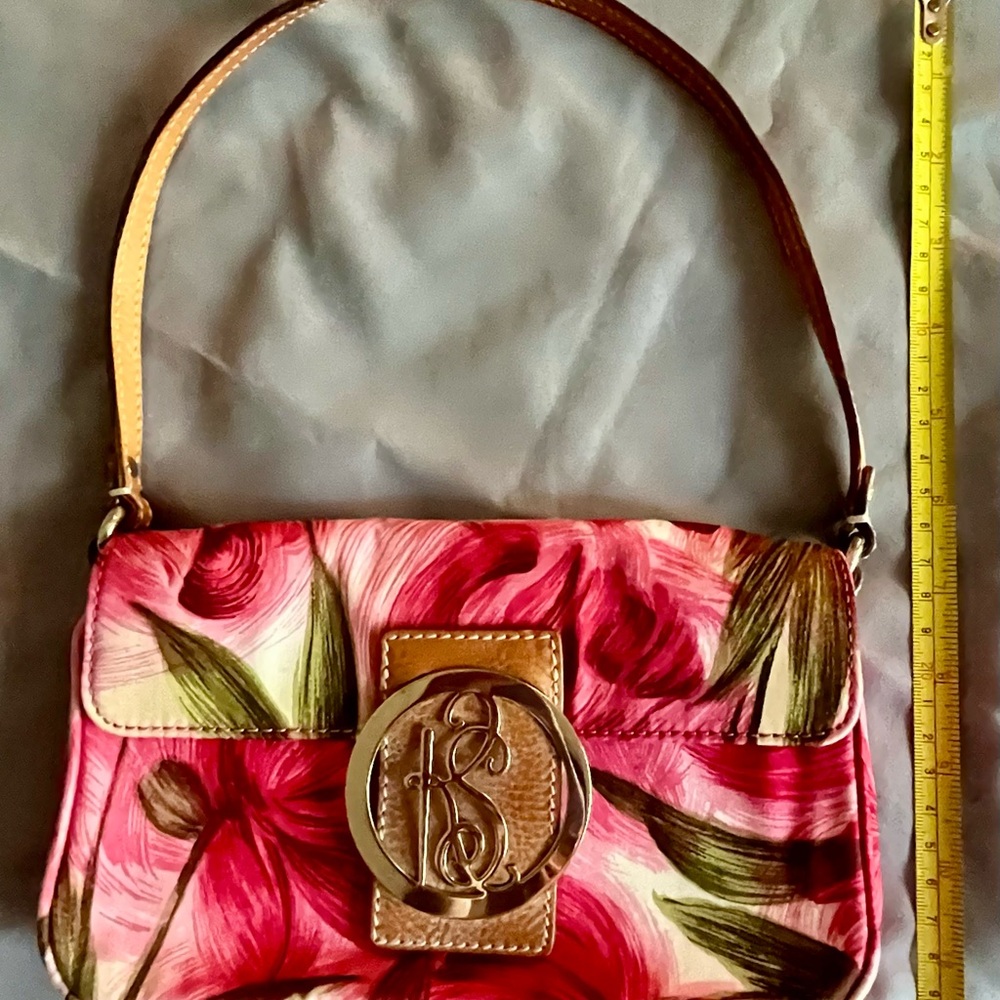 Vintage Kate Spade Floral Baguette Purse